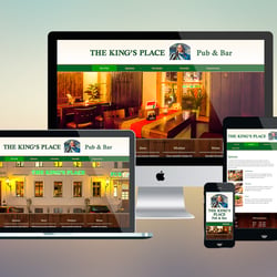 Responsive Webdesign / The King’s Place