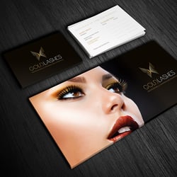 GOLD LASHES Corporate Design