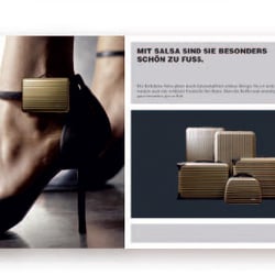 Rimowa – Broschüre Koffer Kollektion „Salsa“