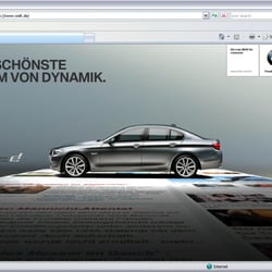 BMW – Sonderinszenierung auf Welt.de zur Vorstellung der neuen 5er Limousine