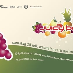 Flyer Juicy Beats 12, Front