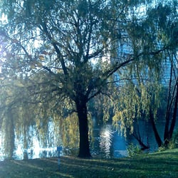 Im Park von Berlin-Lichtenberg