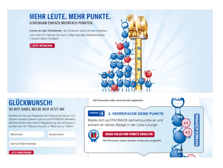 PAYBACK Wirfach punkten