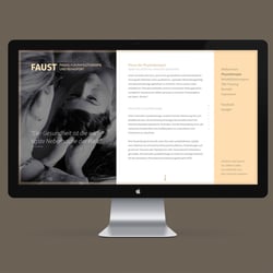 Corporate Design & responsive Website für FAUST