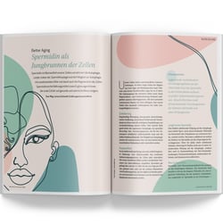 Gesundheitsmagazin „natürlich gesund leben“, Relaunch und regelmäßige Gestaltung