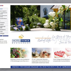 Web Entwicklung – Hotel Dorer