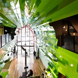 Swanton Academic Building of the Royal Melbourne Institute of technology – RMIT by LYONS. Melbourne, Australia.