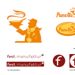 Logos – fest.manufaktur, Panette – mehr auf: http://www.erbman.de