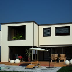 Cubus | Gartenansicht