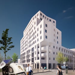 Architekt Rüdiger Lainer, Sonnwendviertel – Fotoreale Architekturvisualisierung von BLICK3D – Rendering Architektur Visualisier