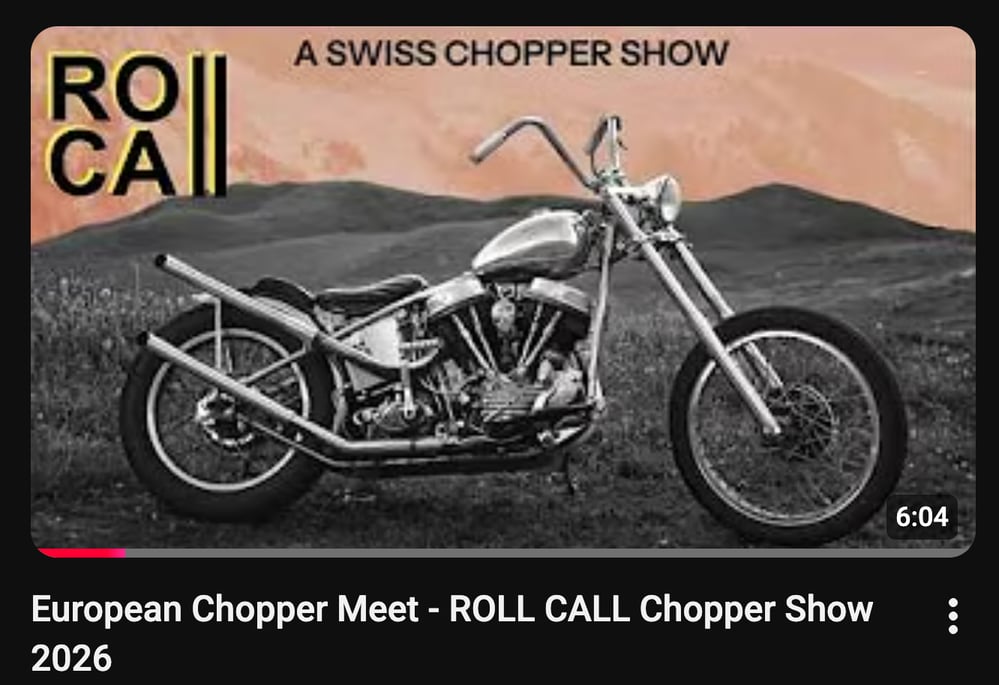 Longform Video der Roll Call Chopper Show