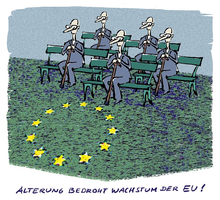 Alterung bedroht Wachstum…