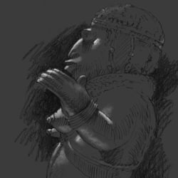 African head-2