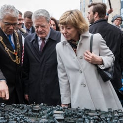 Besuch in Bonn: Bundespräsident Joachim Gauck 2017