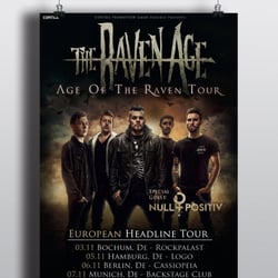 Plakatdesign „Raven Age“