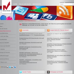 Social Media Newsroom auf Basis Joomla