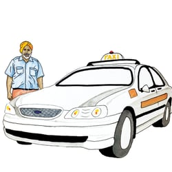Taxifahrer