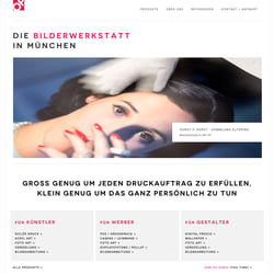 Screendesign, Fotografie