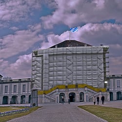 Schloss Nymphenburg – Hier als Baustelle