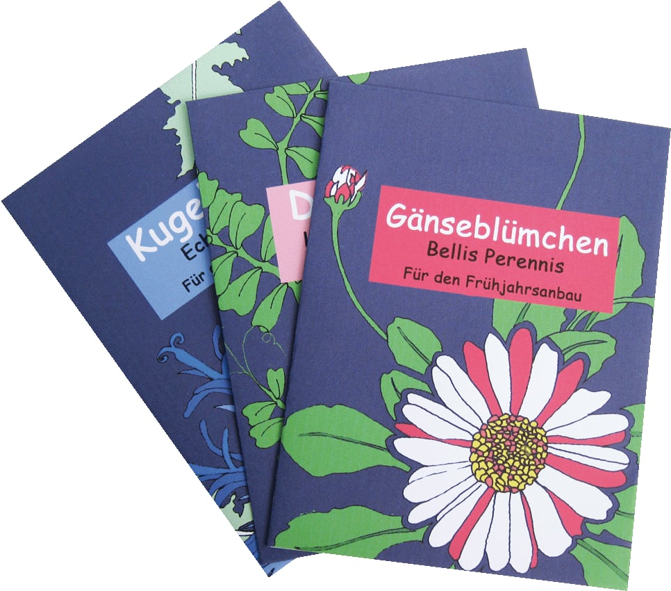 gestaltung von samentüten