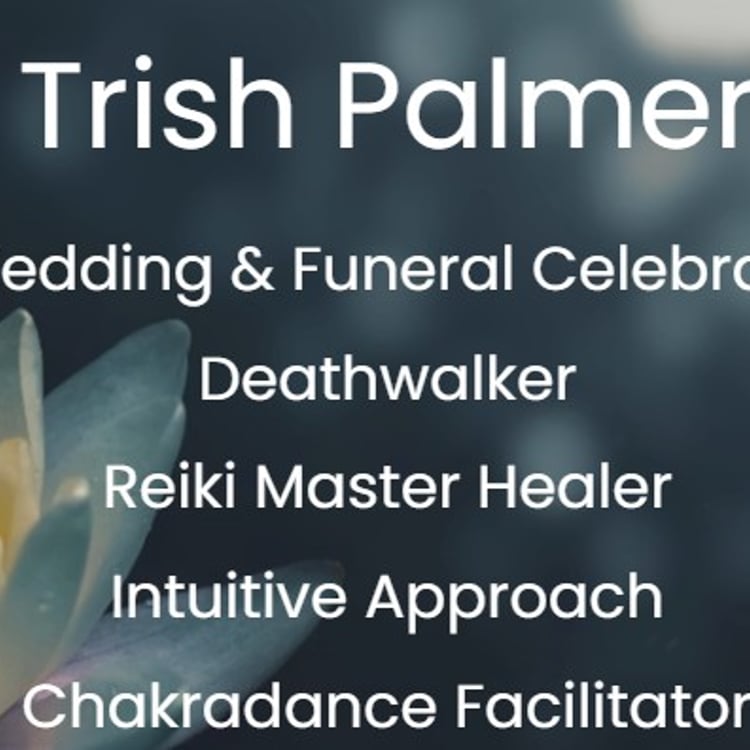 Trish-celebrant. Healer.intuitive