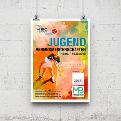 Turnierplakat HSC Jugendmeisterschaften