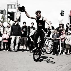 Shooting Chris Böhm (BMX Flatland Pro)
