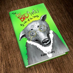 The Big Bad Wolf. My Side of the Story – children’s book cover illustration