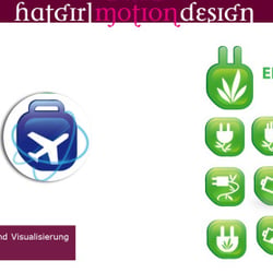 Energieeffizienz, Iconentwicklung für Produktpräsentation