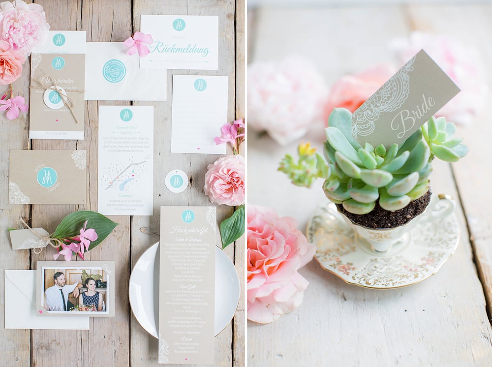 Individuelle Hochzeitskarten