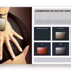 Rimowa – Broschüre Koffer Kollektion „Salsa“