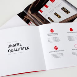 Händlerbroschüre Nudelmanufaktur Schaut
