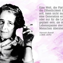Hannah Arendt (1906-1975) war eine jüdische deutsch-amerikanische politische Theoretikerin und Publizistin