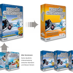 Neuentwicklung STAndard & DLX Version: Music Cleaning Lab & Sprachversionen