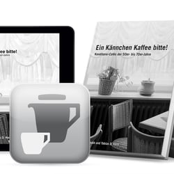 Ausstellungskatalog und App „Ein Kännchen Kaffee bitte“