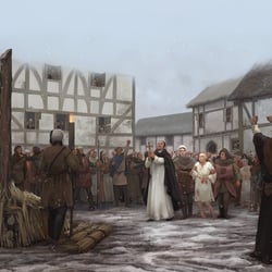 Hinrichtungsszene (Geheimnisvolle Welt des Mittelalters, Circon Verlag)