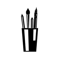 Kunst – und Schreibutensilien