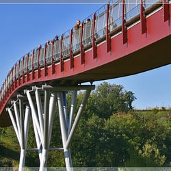 Bundesgartenschau 2007 : Drachenschwanzbrücke Ronneburg 2
