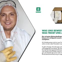Beispielseite, Imagebroschüre des Fachverband Sanierung und Umwelt, FSU e.V.