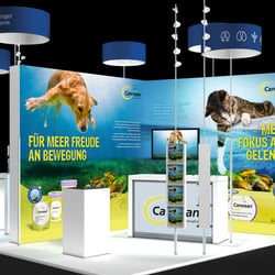 BOEHRINGER INGELHEIM VETMEDICA – Messestand Canosan