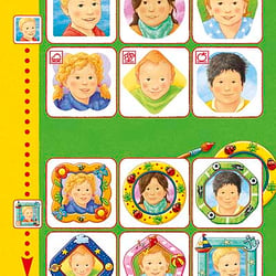 „Ich freue mich auf den Kindergarten“, Doppelseite innen