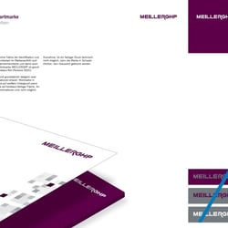 Markenauftritt MEILLERGHP, hier Seite aus Design-Manual