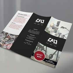 Flyer-Gestaltung Außen