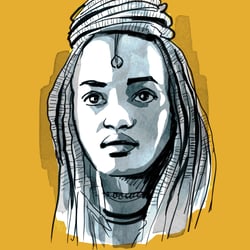 Illustration zum Film „Rafiki“