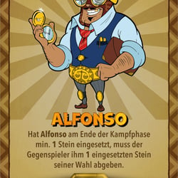 Spielkarte: „Alfonso“