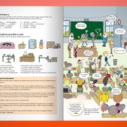Schulbuch Illustrationen