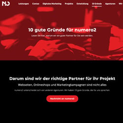 10 gute Gründe um mit numero2 zu arbeiten