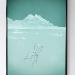 2014 – Plakat für das Ballett „Der Zauberberg“ (Studium), Originalbild von Dennis Polkläser