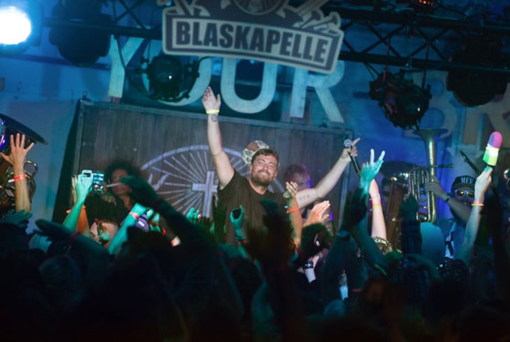 Jägermeister Blaskapelle Stage Design
