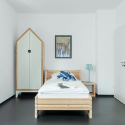 Zimmer im Hostel – Upcycling – gestaltet von Sven Stornebel
